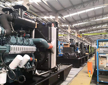 威曼柴油机组配德科发电机批量出口中东市场